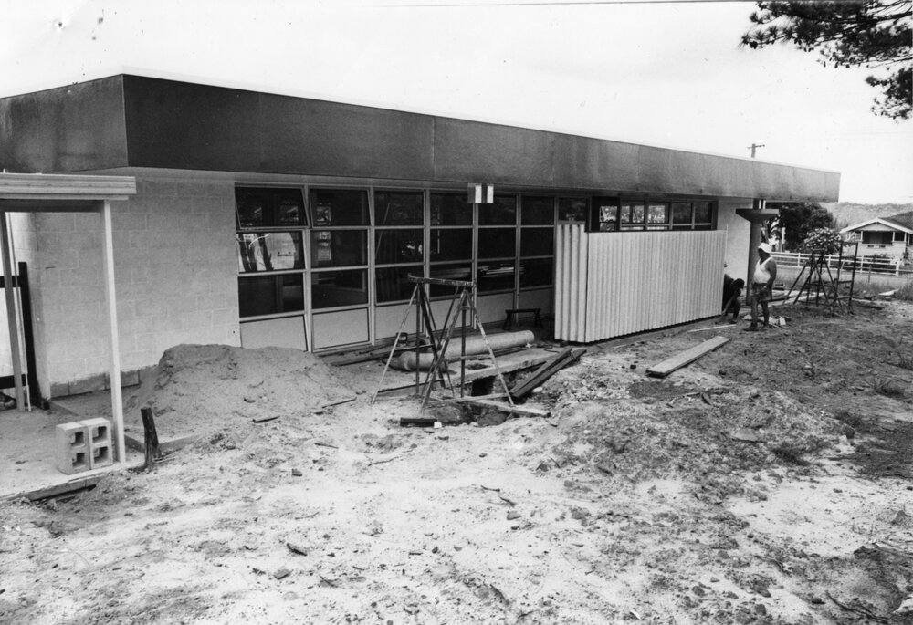Classroom construction, Tewantin State School, Tewantin, 1977