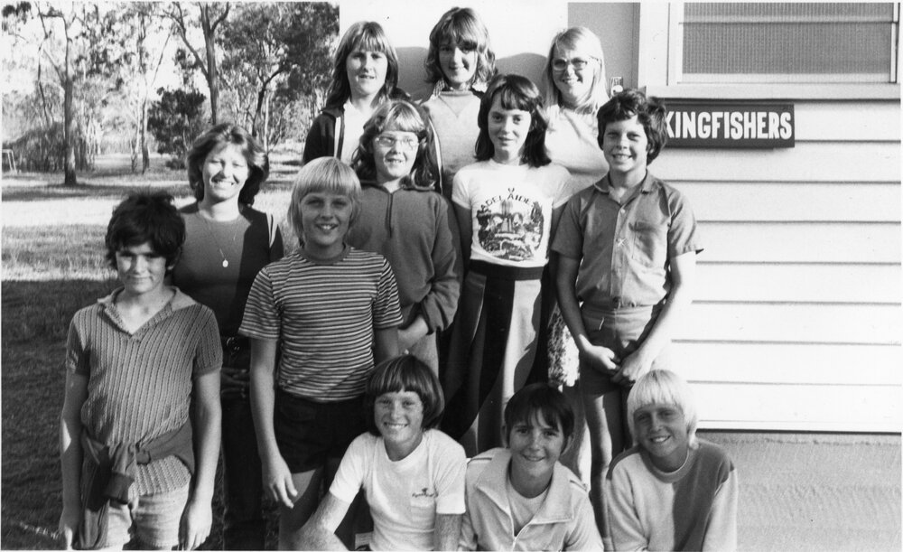 Tewantin State School students, school camp group