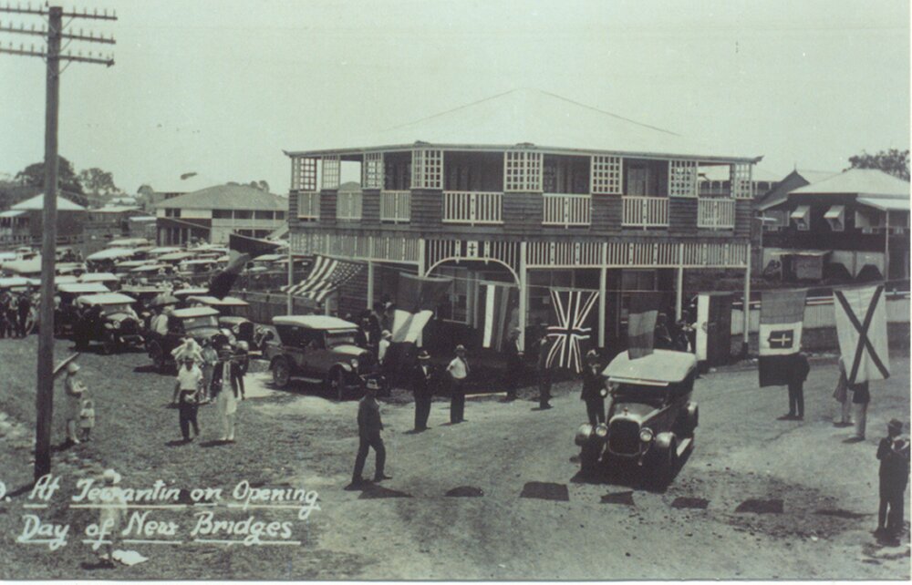 Opening of Doonella Bridge, Tewantin, 19 October 1929