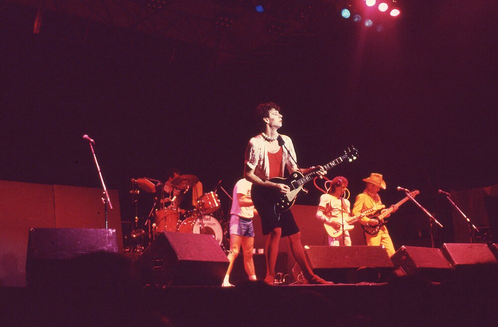 Skyhooks, Noosa Aussie Hop '83, Picnic Racetrack, Cooroy, 23 April 1983