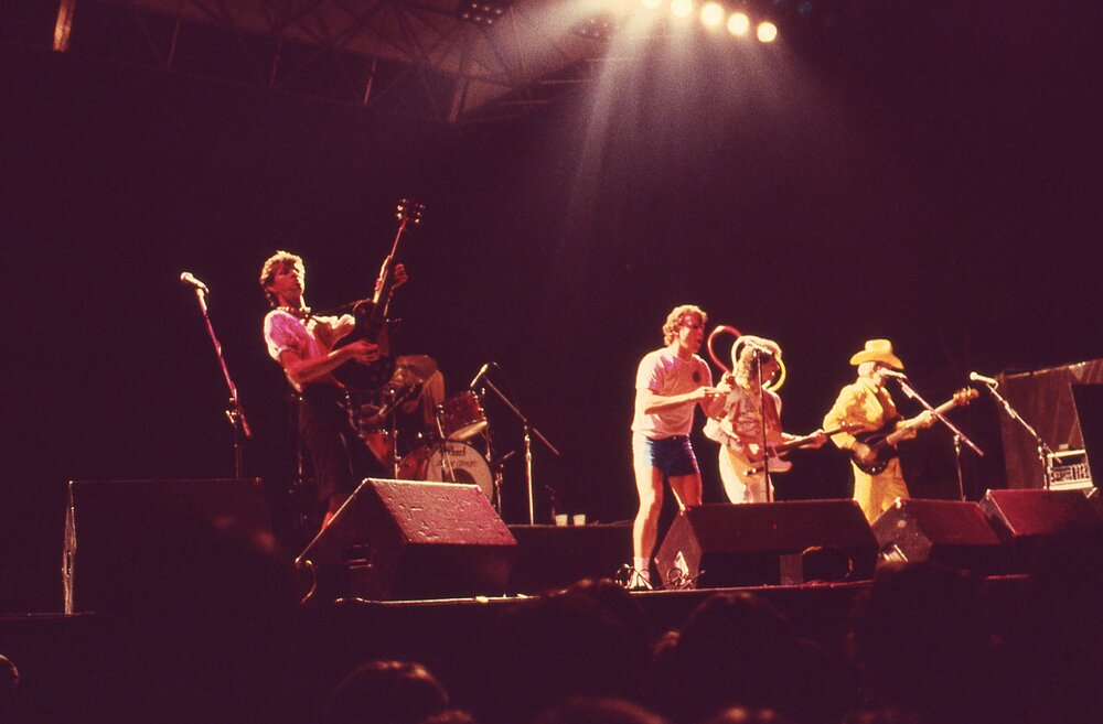 Skyhooks, Noosa Aussie Hop '83, Picnic Racetrack, Cooroy, 23 April 1983