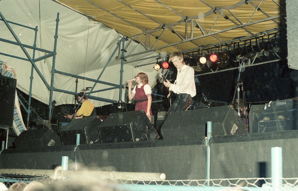 Divinyls, Summer of '82 concert, Noosa AFL Ground, Noosaville, 9 January 1982