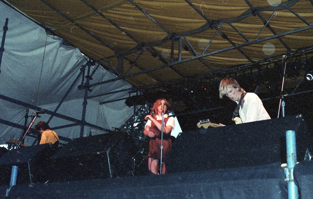 Divinyls, Summer of '82 concert, Noosa AFL Ground, Noosaville, 9 January 1982