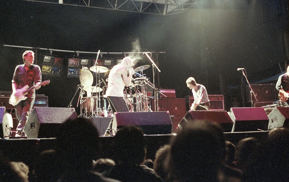 Midnight Oil, Noosa Aussie Hop '83, Picnic Racetrack, Cooroy, 23 April 1983