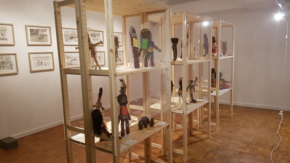 Midgley Dolls: Telling Tales of Noosa Exhibition, Noosa Regional Gallery, Tewantin, July 2022