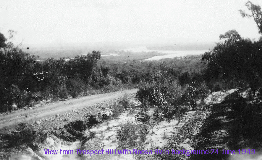 Scenic Views, Progress Hill, Noosa Heads 24 June 1949