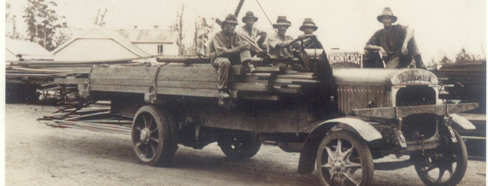 Richmond River Sawmill, cnr Mill Street and Factory Street, Pomona, ca 1931
