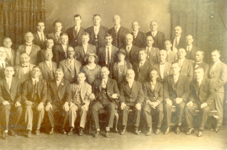 Participants, Australian Draughts Championships, Brisbane, 30 March 1929