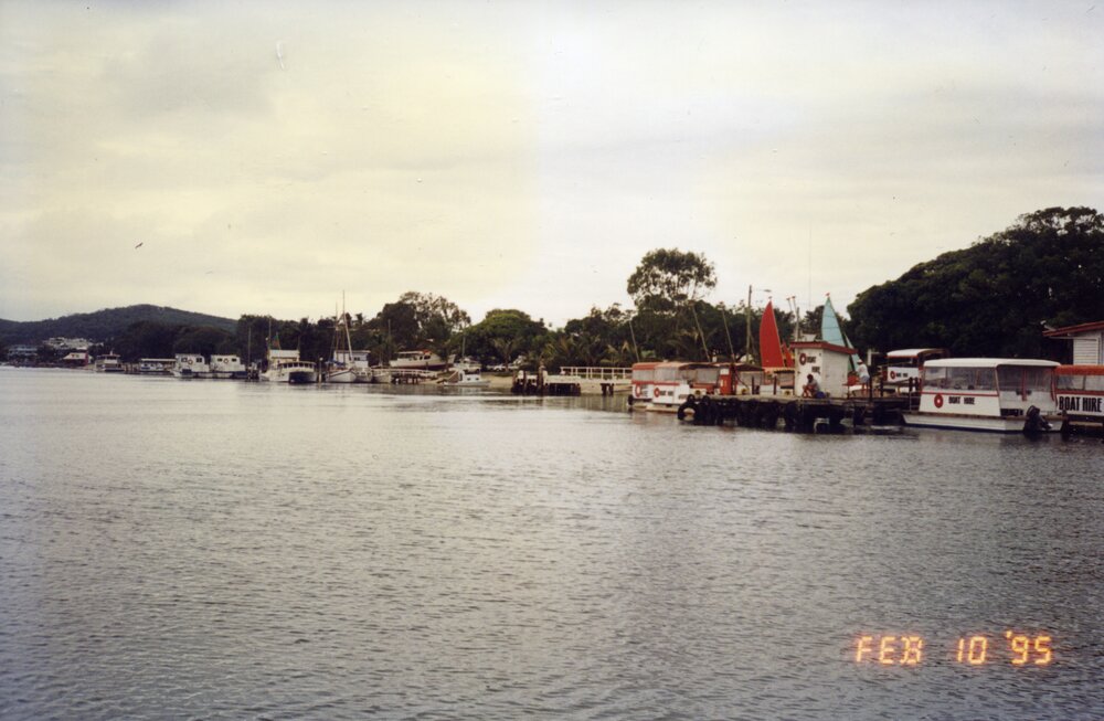 Businesses, Boats and Jetties, Noosaville, 10 February 1995