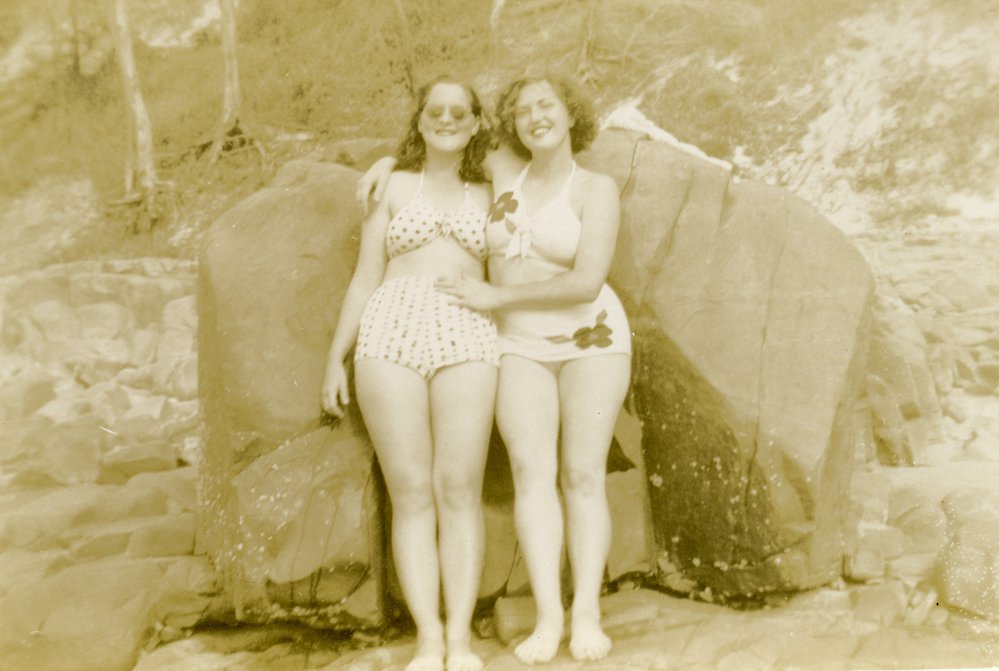 Norma Gibson and Olive Donaldson, 1947 