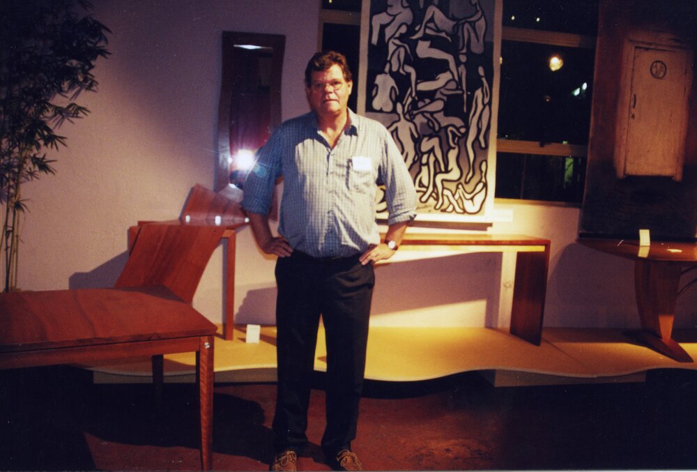 Creator and exhibit, Contemporary Furniture Exhibition, Cooroy