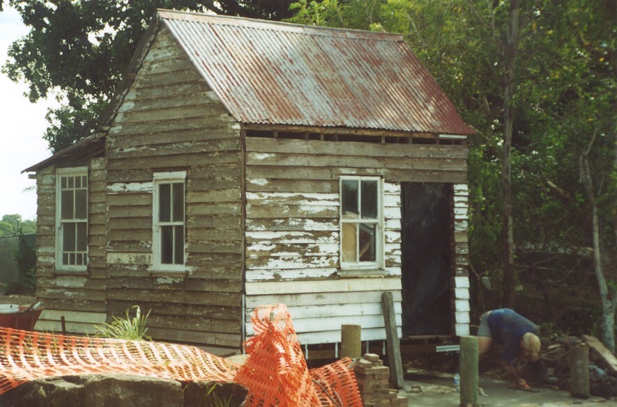 Under renovation, Parkyn's Hut, Tewantin, ca 2001
