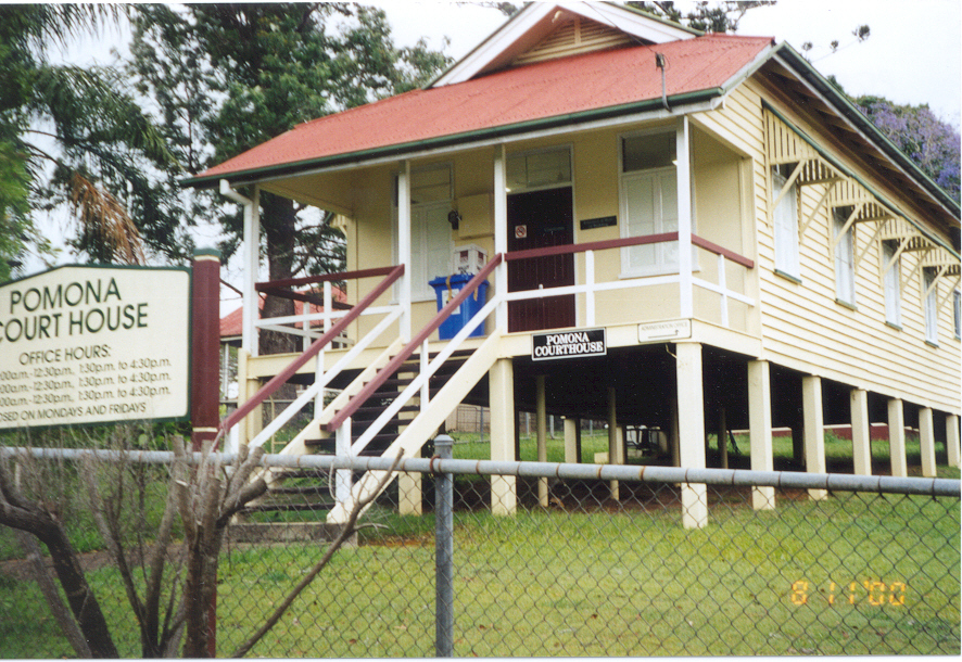 Pomona Courthouse, 26 Red Street, Pomona, 8 November 2000