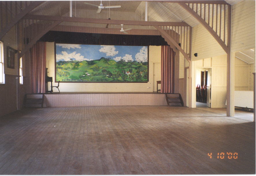Kin Kin School of Arts, Main Street, Kin Kin, 10 April 2000