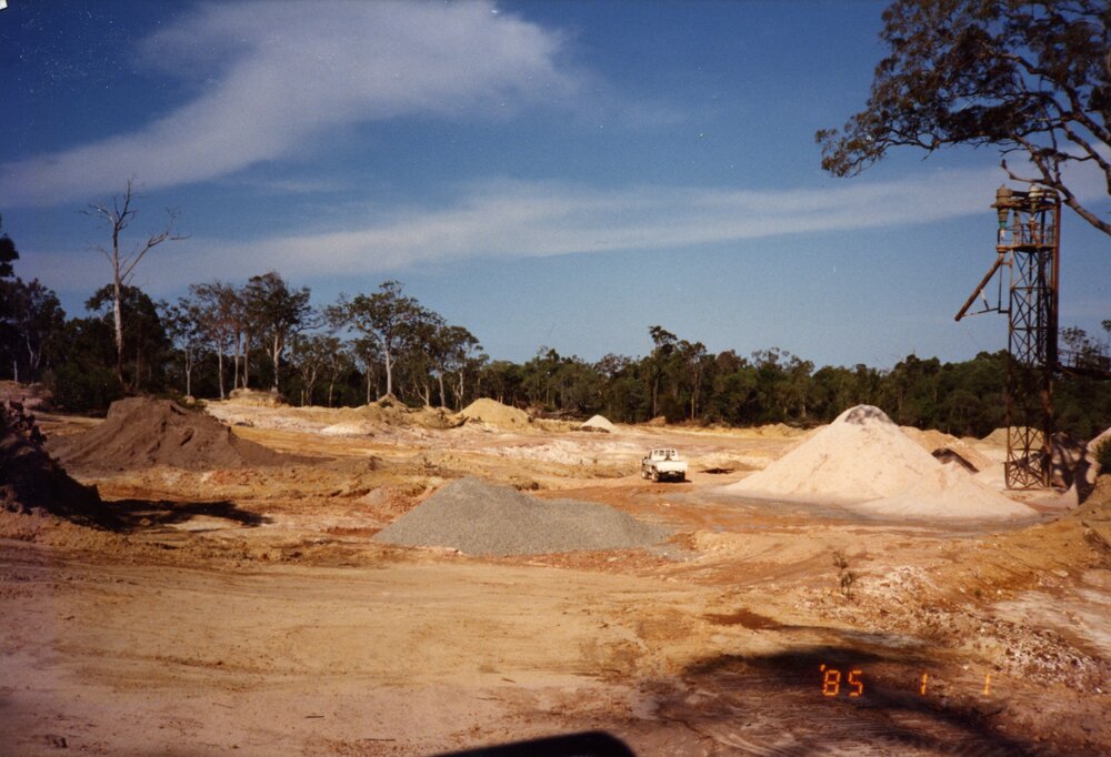 Earthworks, 1 January 1985