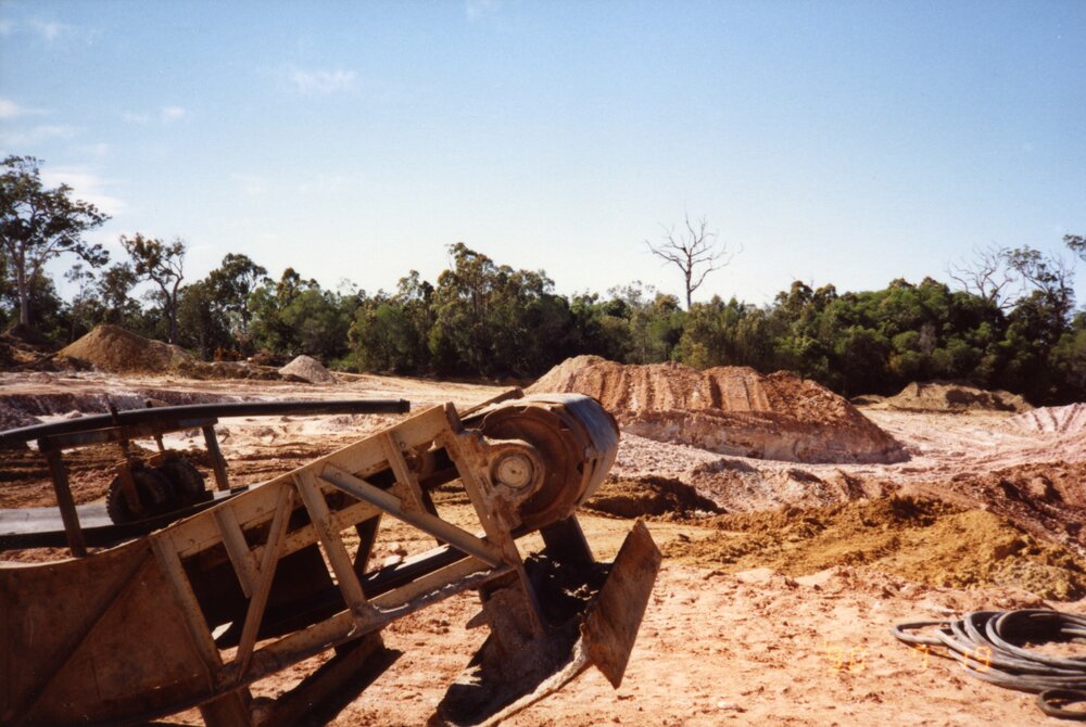 Land clearing/mining, 19 July 1990