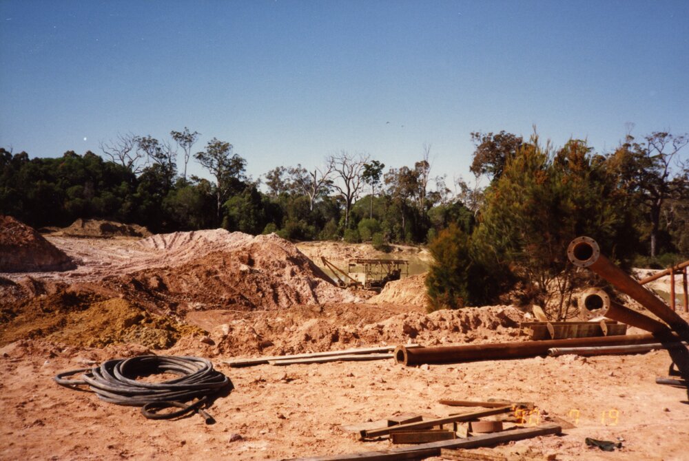 Land clearing/mining, 19 July 1990