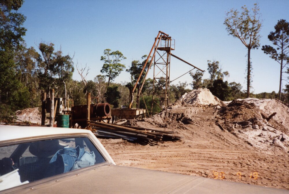 Land clearing/mining, 19 July 1990