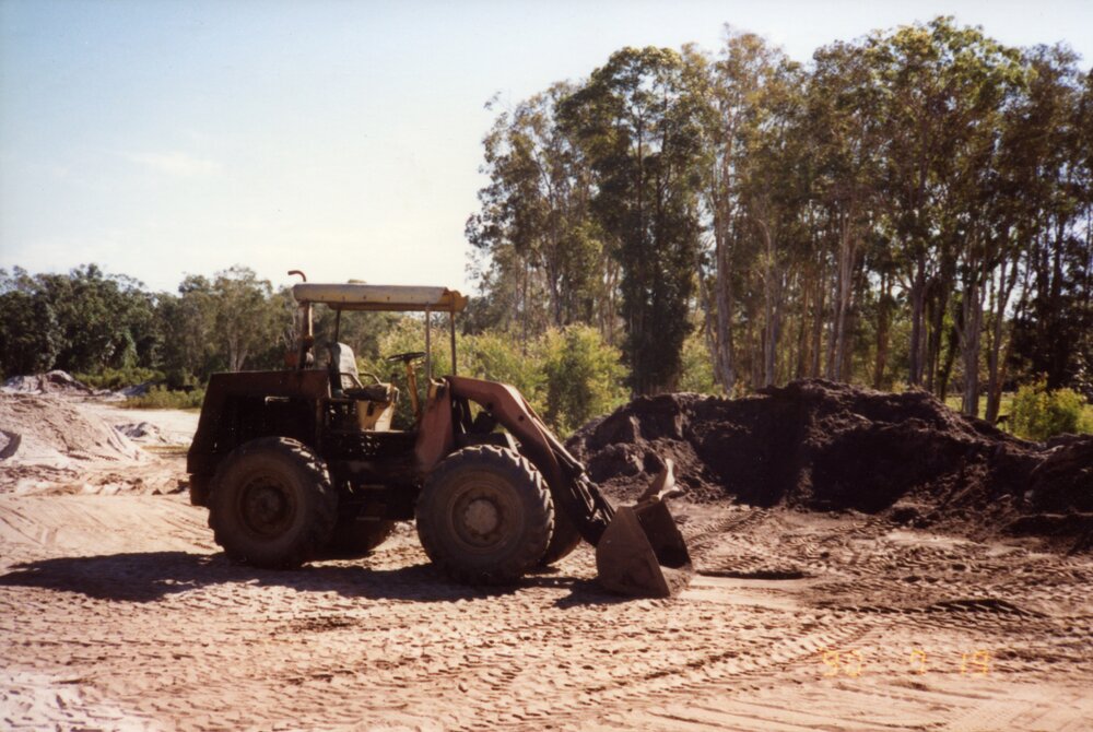 Land clearing/mining, 19 July 1990