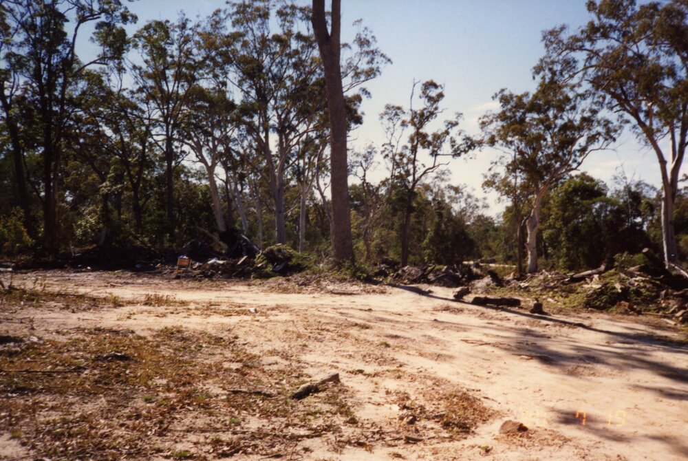 Land clearing, 19 July 1990