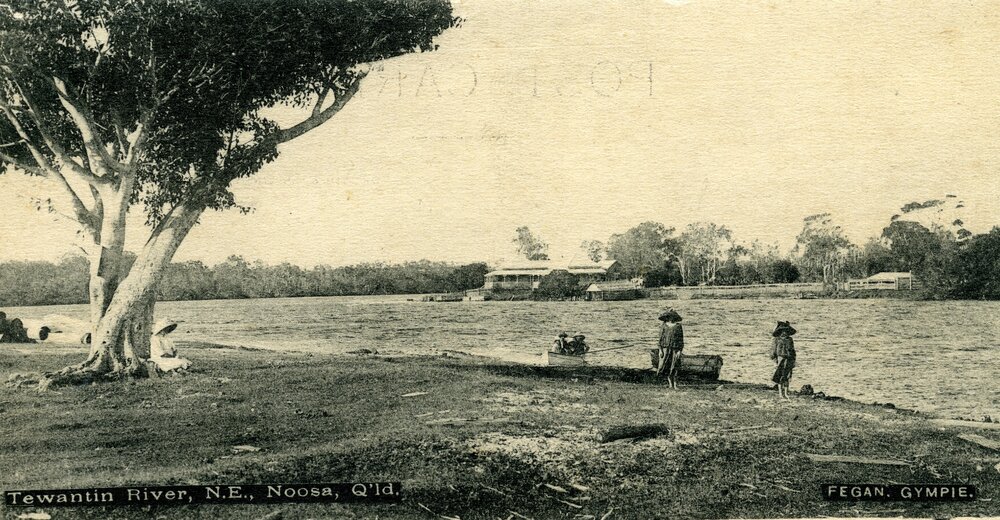 Boating Party, Noosa River, Tewantin,1922