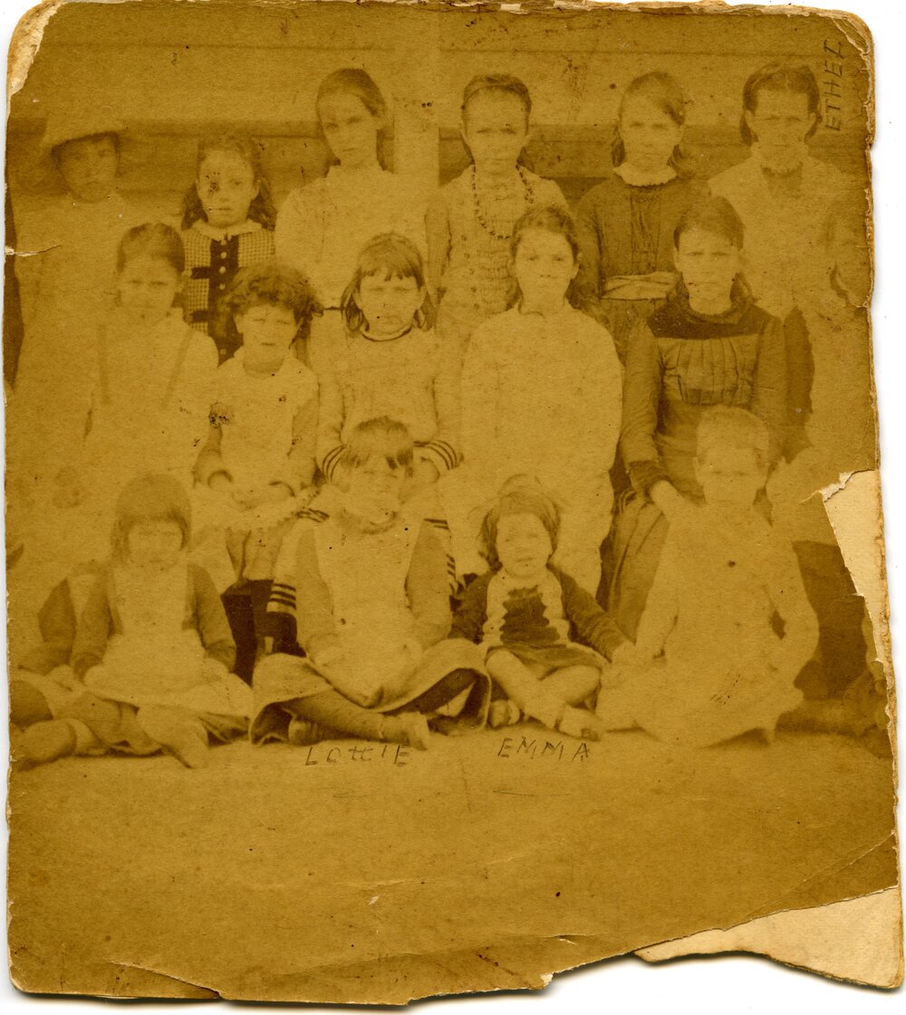 School group, ca 1890s