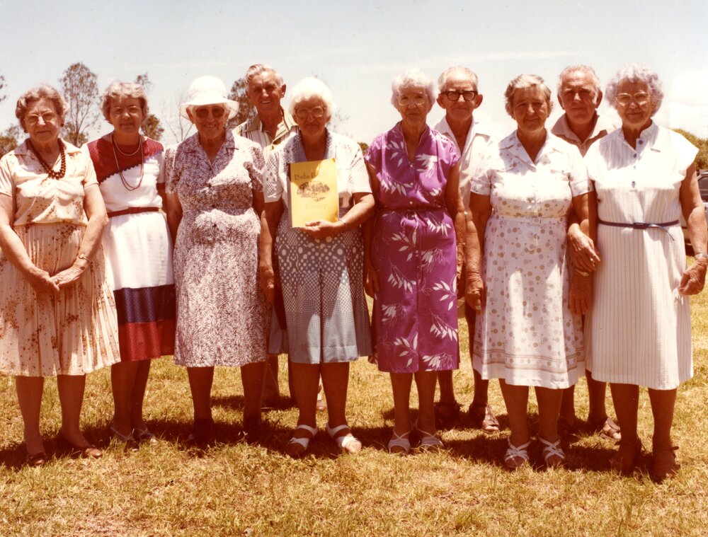 Tait-Duke family reunion, Tewantin, December 1983
