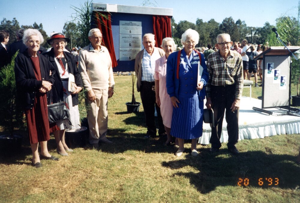 Official opening, James Duke Bridge and Noosa Waters Lock and Weir system, Noosaville, 20 June 1993
