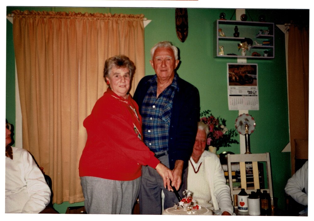 Edna Peachey and Jack Peachey, Cooroy