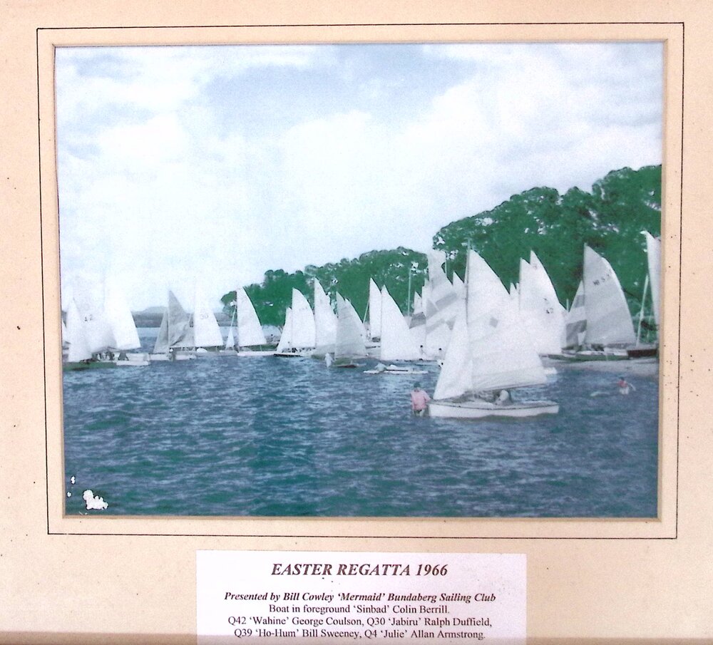 Participants, Easter Regatta, Lake Cootharaba, 1966