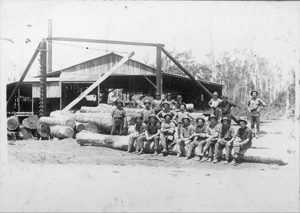 Employees, Richmond River Sawmill, Pomona, 1926