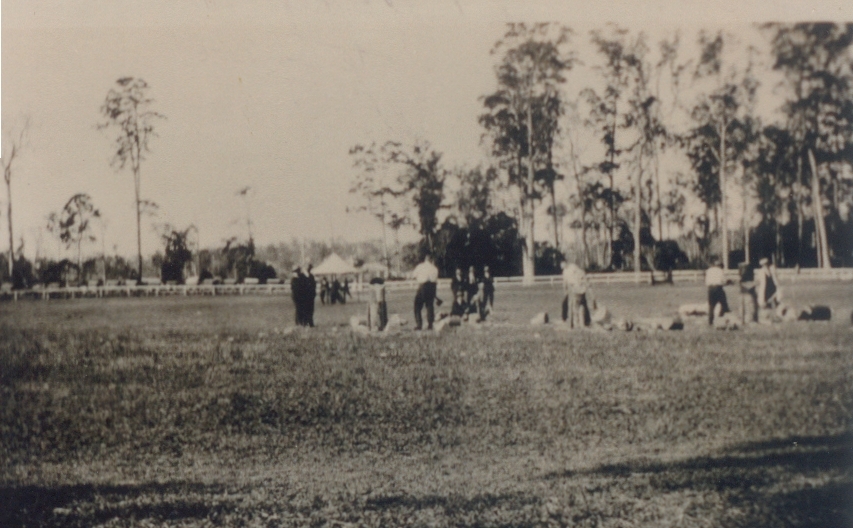 Woodchop, Cooroy Showgrounds, Mary River Road, Cooroy, ca 1929