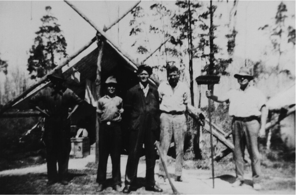 Main Roads workers, Pomona, ca 1928