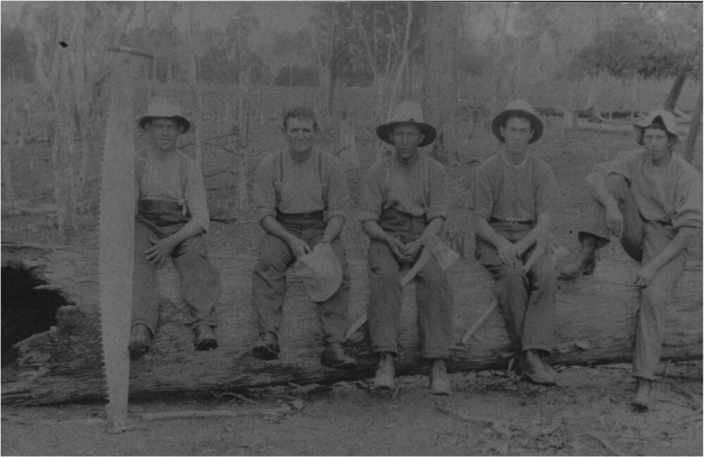 Main Roads workers, Pomona, ca 1928