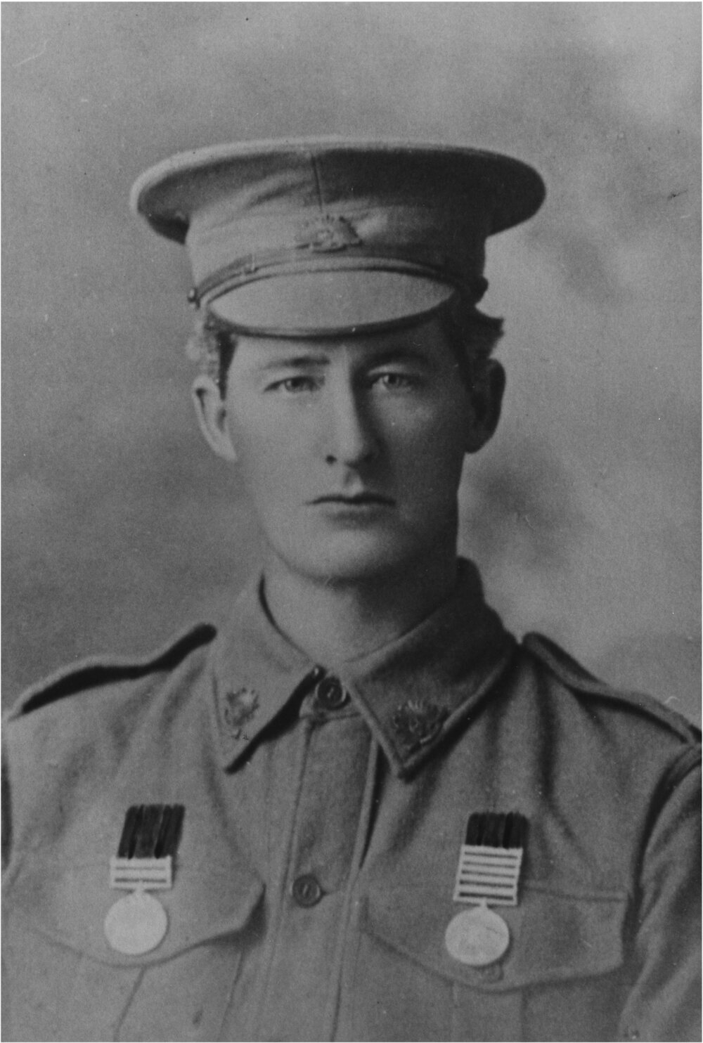 Military Portrait, Sgt. Norman Mackinnon, Pomona, ca 1919