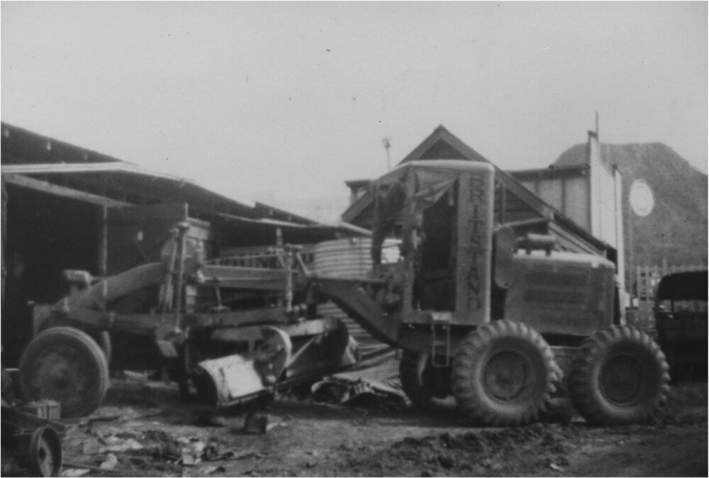 Grader work, Factory Street, Pomona, ca 1950s