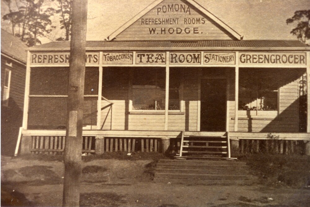 Pomona Refreshment Rooms, Reserve Street, Pomona, ca 1925