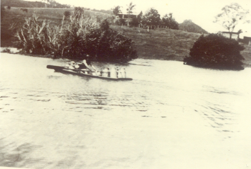 Flooding, Chinaman's Creek, ca 1930