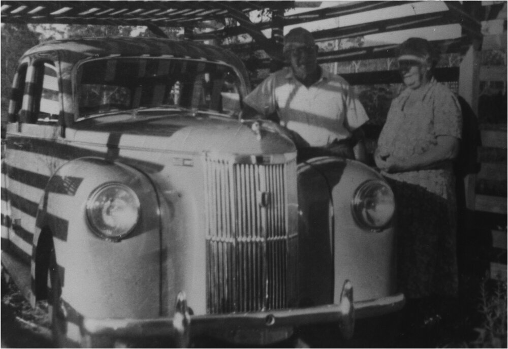 Mr and Mrs Cecil Potts, Railway Parade, Pomona