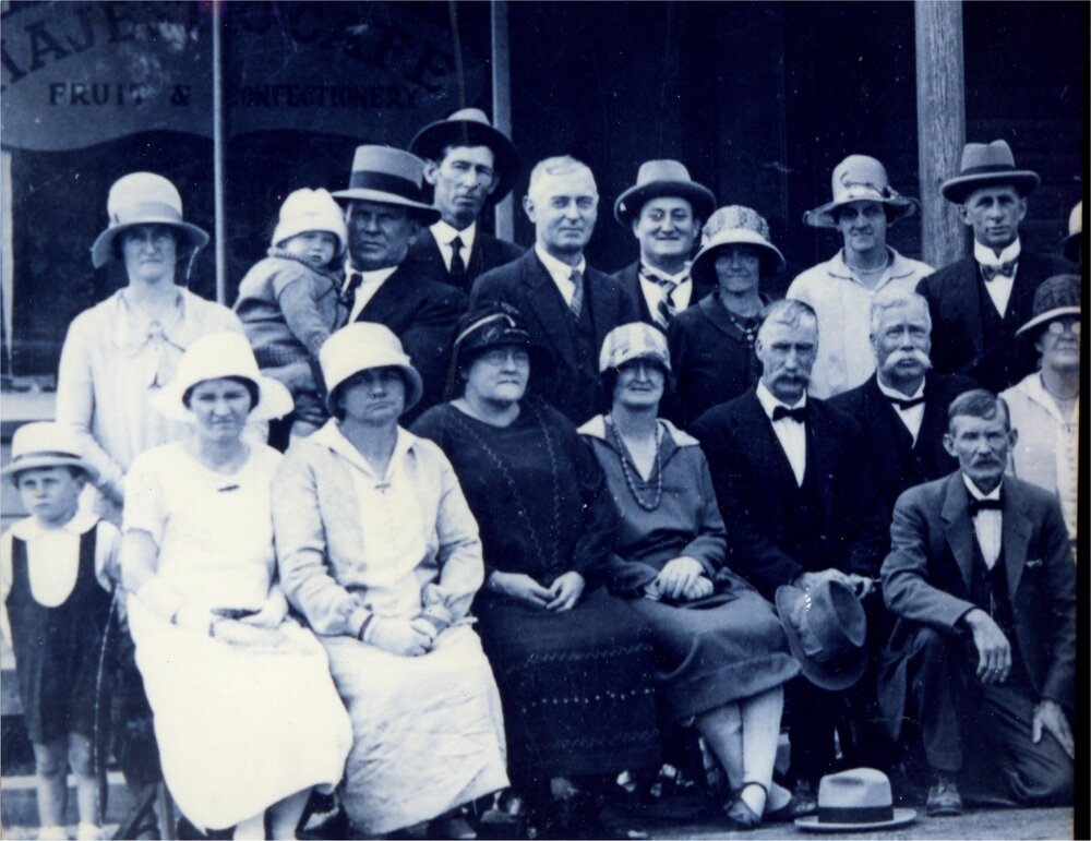 Reunion, Noosa Shire Pioneer Families, Majestic Hall, Pomona, 15 July 1927
