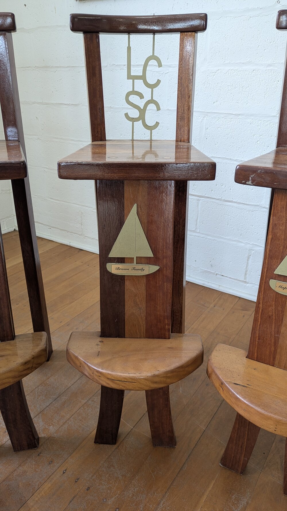 Family recognition chair, Brown Family, Lake Cootharaba Sailing Club, Boreen Point, 17 December 2025