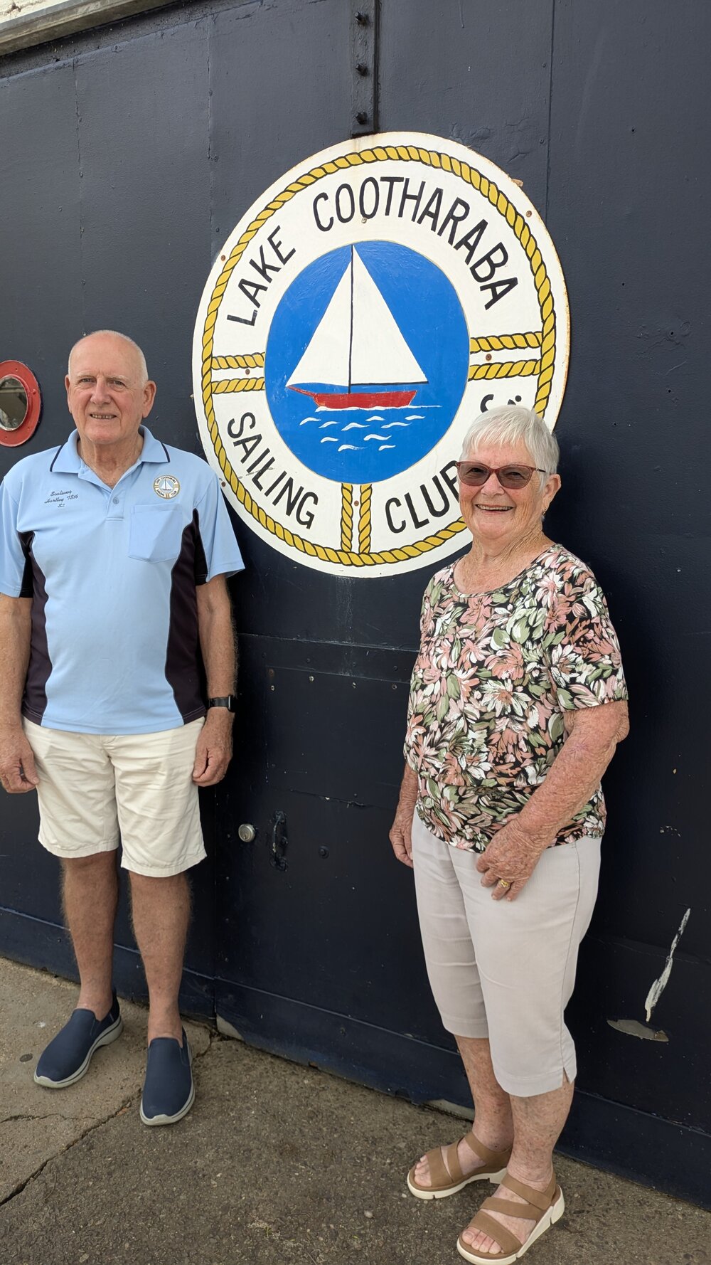 Noel and Sandra Brown, Lake Cootharaba Sailing Club, Boreen Point, 17 December 2025
