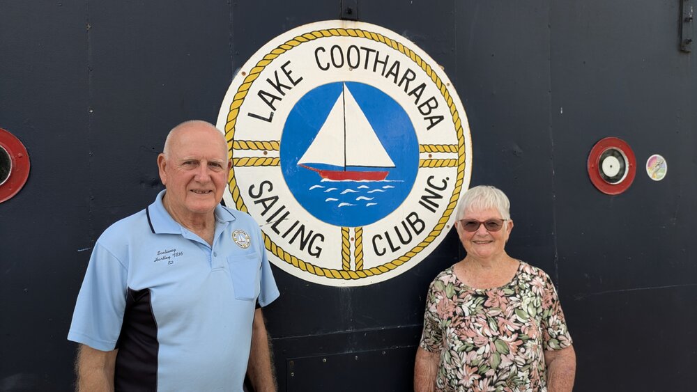 Noel and Sandra Brown, Lake Cootharaba Sailing Club, Boreen Point, 17 December 2025