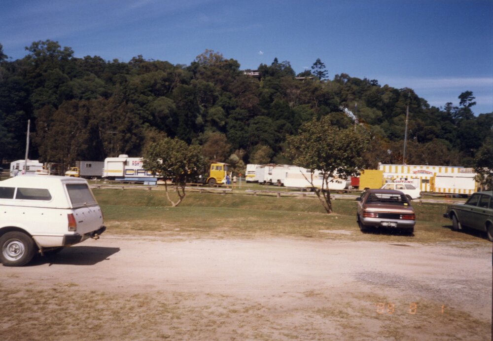 Circus, Lions Park, Noosa Parade, Noosa Heads, 1 August 1988