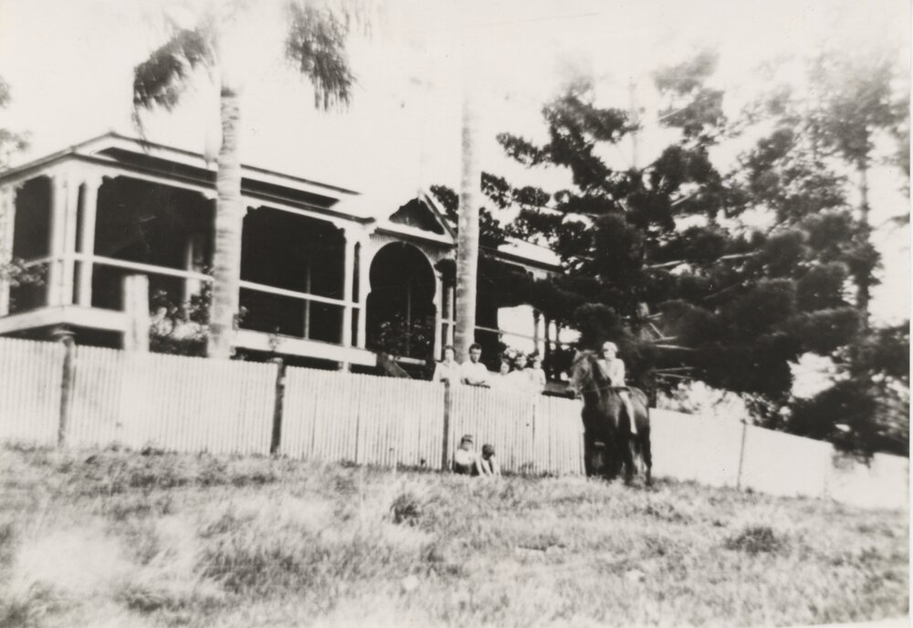 Dwelling, 'Lone Pine', Francis Family home, Kin Kin, ca 1928