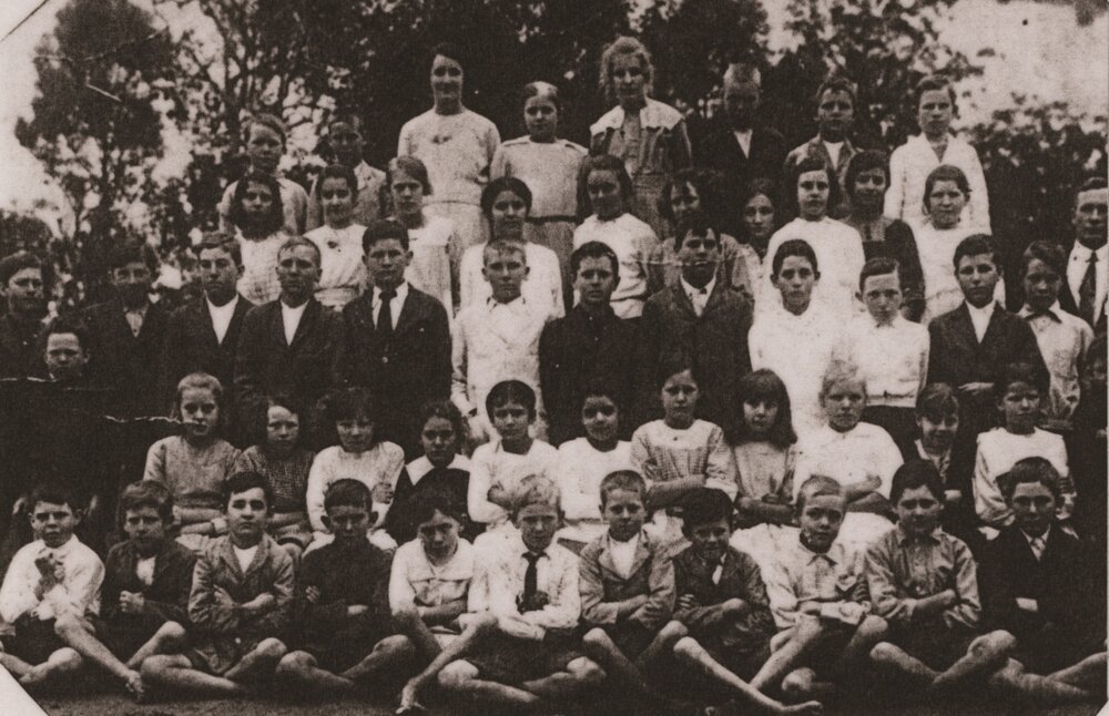 School Photo, Pomona State School, Pomona, ca 1920