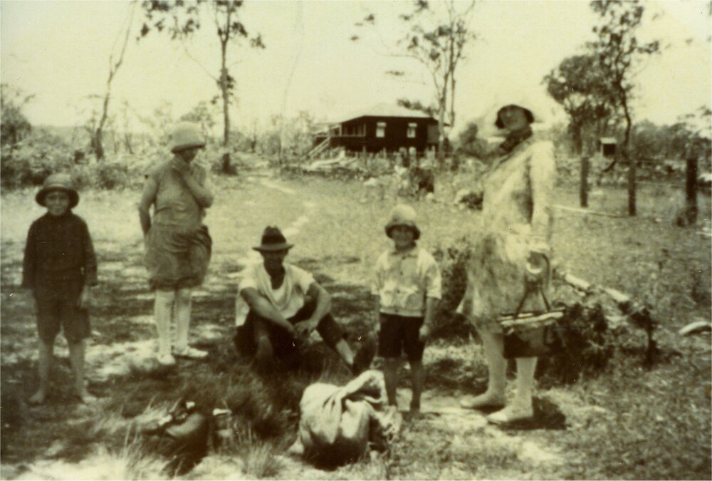 Dwelling, Parkyn Family home, Munna Point, August 1929