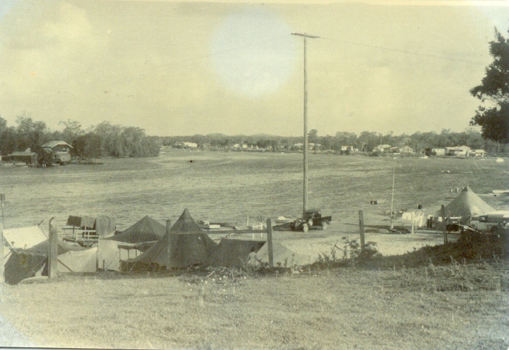 Camping grounds, Tewantin, ca 1950