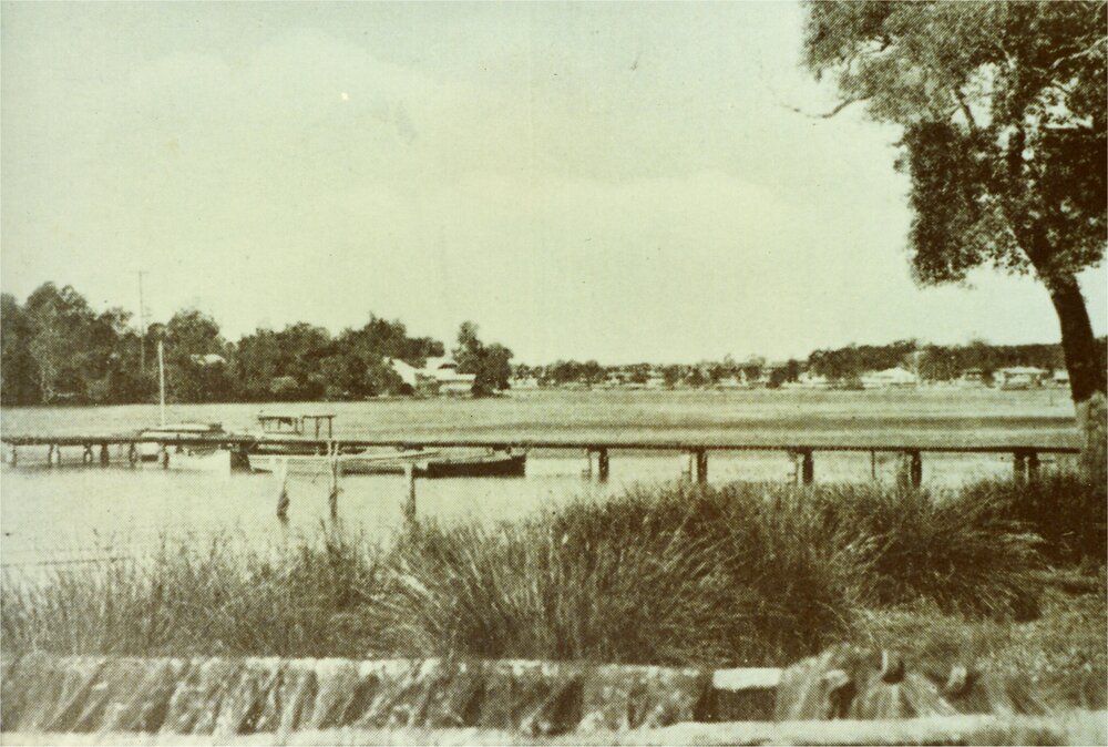 Moored boats, Noosa River, Tewantin