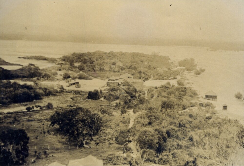 Views down to Hastings Street and Noosa River, Noosa Heads